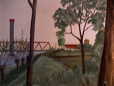 Het tolhuis en de beruchte brug